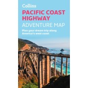 Pacific Coast Highway Adventure Map Collins